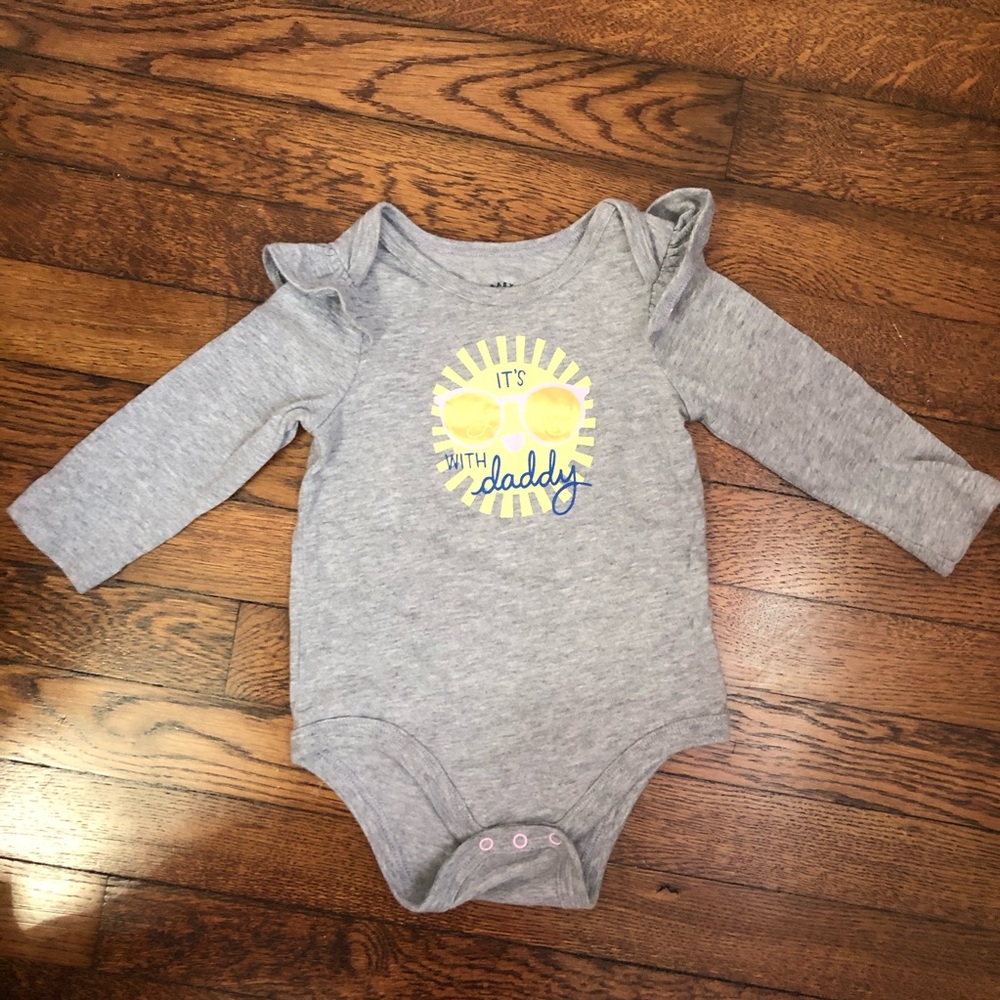 FREE it’s always Sunny with Daddy bodysuit 4 baby girl